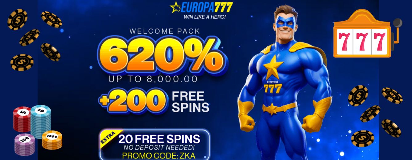 Europa777 No Deposit Bonus – Your Free Ticket to Win Real Money